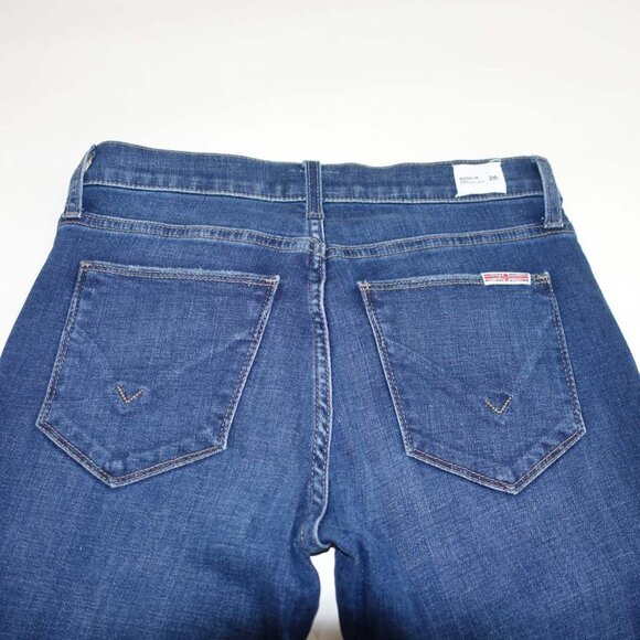 Hudson Women's Natalie Mid Rise Skinny Ankle Jeans Size 26 Blue 28.5" Inseam EUC - Picture 6 of 9
